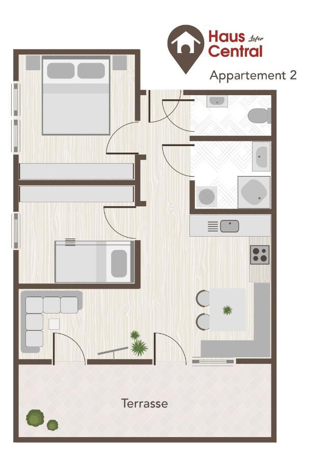 Haus Central Lofer Luaran gambar