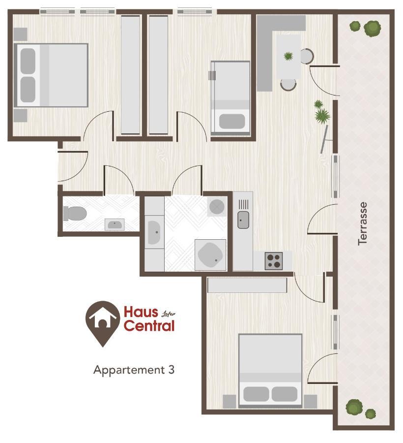 Haus Central Lofer Luaran gambar