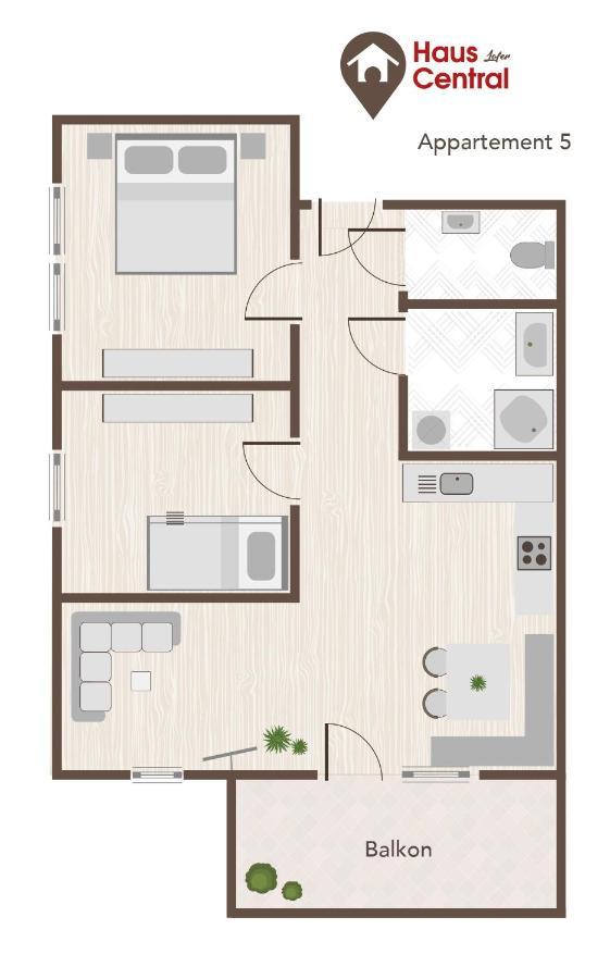 Haus Central Lofer Luaran gambar