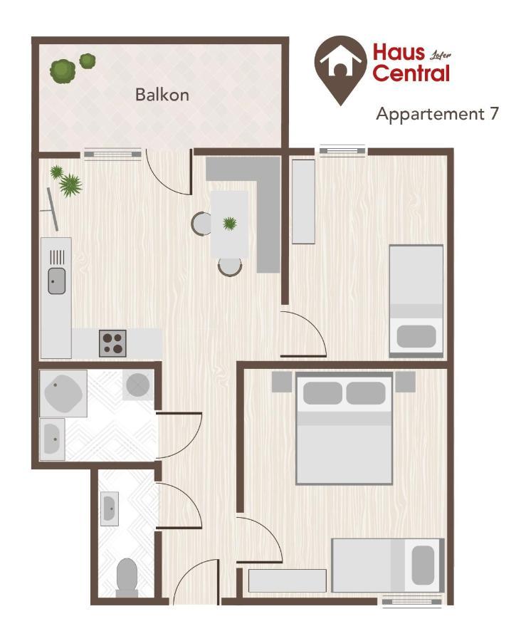 Haus Central Lofer Luaran gambar